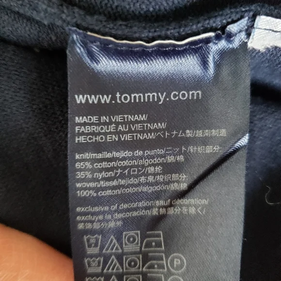 Tommy Hilfiger Preppy Collared Layer Pullover Polka Dot Size SP - Picture 8 of 8